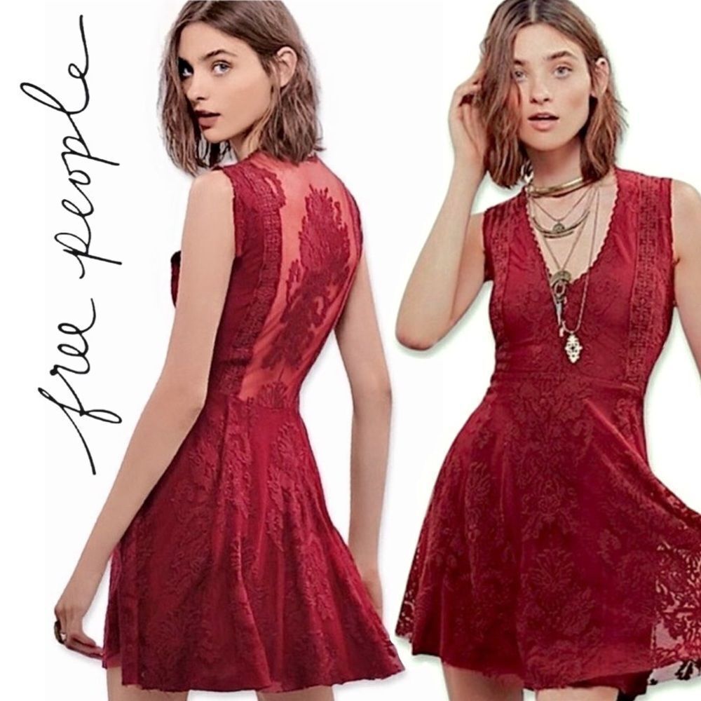 Like New Free People Reign Over Me Dress